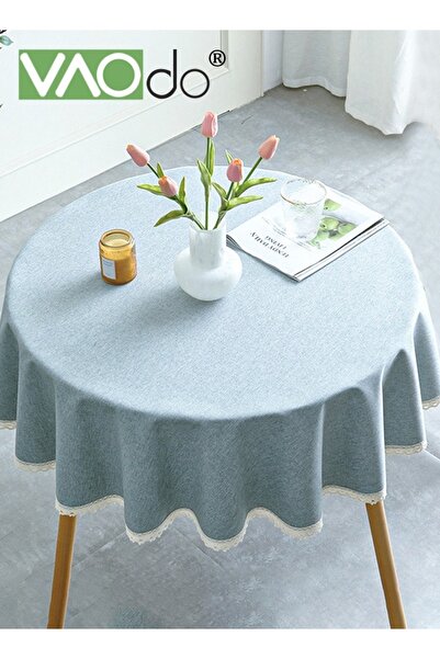VAODO Waterproof Tablecloth Spillproof Wrinkle Free Table Cloth Kitchen Dinni...
