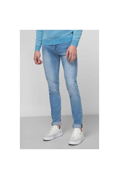 Guess - Men's Light Blue Chris Skin Tight Jeans