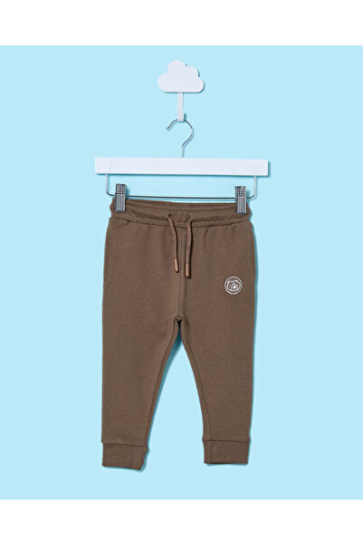 REDTAG بنطال رياضي مطبوع باللون البني للأولاد الرضع