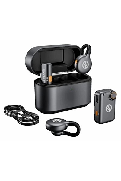 HollyLand LARK M2S Wireless Microphone Combo — 2 Transmitters, USB-C & Camera Receivers, 300m Rang