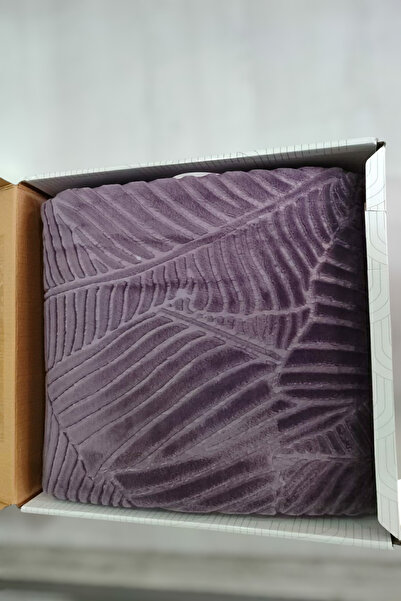 Merinos Elegans Double Blanket Ash Purple