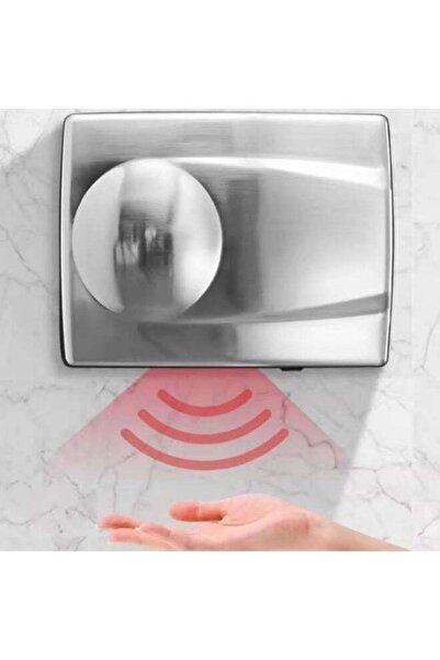 LC Automatic 1300W Stainless Steel Hand Dryer - High Efficiency, Wall-Mounted