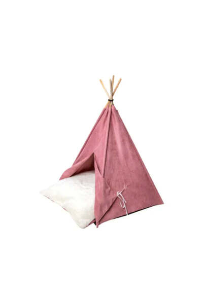 FelineGo Feline Go Cupcake Tent-Shaped Bed for Cats and Dogs - Pink