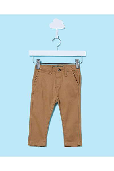REDTAG Infant Boys Tan Casual Trousers