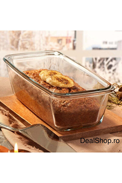 dealshopromania Borcam yena tava termorezistenta pentru tort 25x11 cm 1.12l, 59884