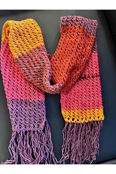 Ceritoğlu ATKI EL ÖRGÜSÜ- ŞIK-KULLANIŞLI-YUMUŞAK DOKULU HER YAŞA UYGUN