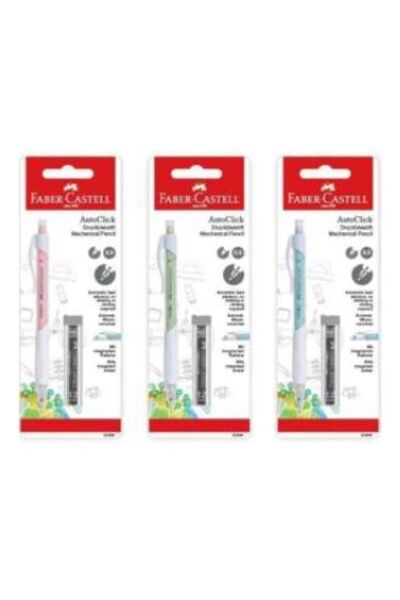 Faber Castell قلم رصاص ميكانيكي أوتوماتيكي - طقم 0.5 مم