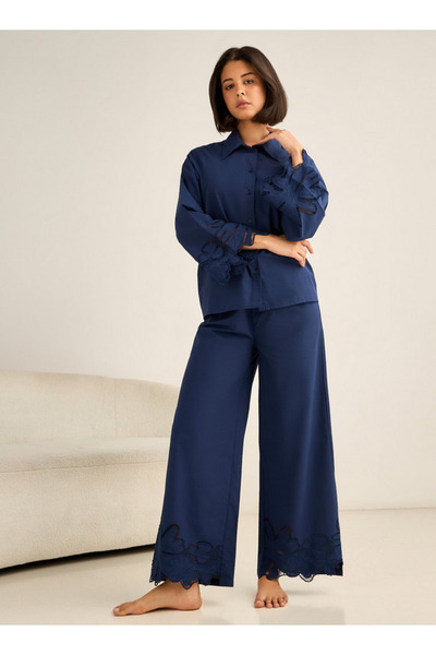 FAV Pyjama Set Button-Down Shirt & Trousers