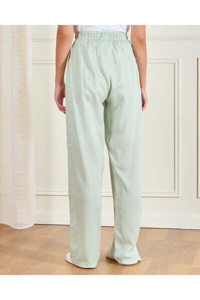 REDTAG Women Green Printed Pyjama Bottoms