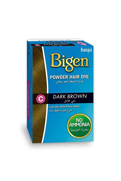 BEGİN مسحوق صبغ الشعر من بيجن - بني غامق