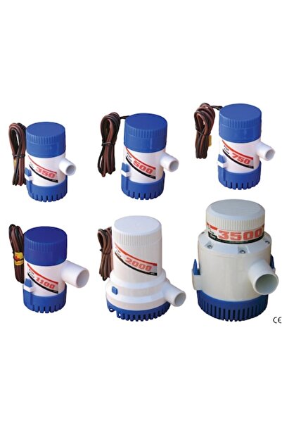 GFN Pompă de santină Gibsy 3500, 24V, debit mare, pentru bărci medii și mari