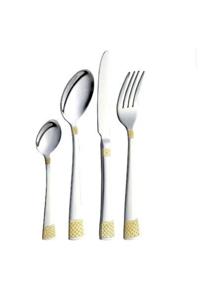 dealshopromania 72-piece Cutlery Set for 12 People, Limited Edition Stainless Steel LV 1004 - Perfect Gift