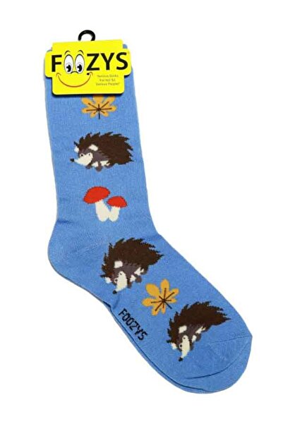 Foozys Hedgehog Printed Polyester Socks Size 9-11