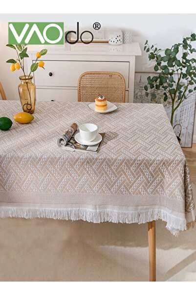 VAODO Simple Tablecloth Desktop Heat Insulation Table Mat Home Decoration Wat...