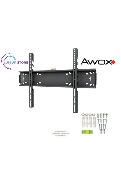 AWOX 55” B225500 / 43”- 65” inç Lcd Led Televizyon Sabit Duvar Askı Aparatı