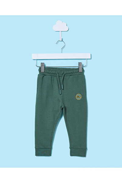 REDTAG Infant Boys Green Printed Active Pants