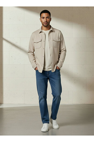 FAV Men Regular Fit Flap Pocket Shacket