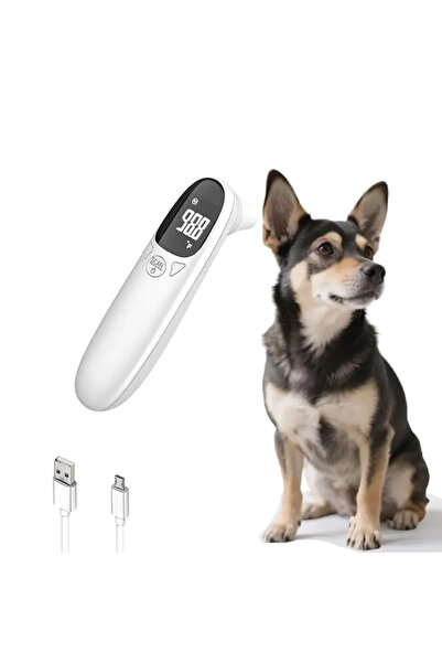 OEM Dog and Cat Ear Thermometer, Pet Temperature Monitor, Fast Ear Temperature Detector for Dogs & Cats