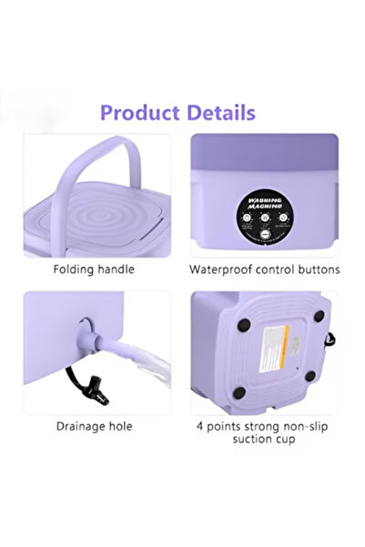 Kodak Washing Machine - Purple