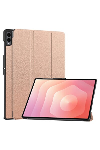 SKYDDAR INNOVATION Tablet case for Samsung Galaxy Tab S11 Ultra, Multi-Angle support, FoldPro, Pink, set sticker