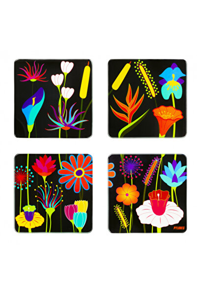 Pylones Coaster - Glass (Jardin Fleuri)