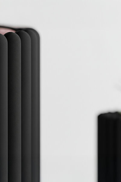 OEM Rounded Columns Decorative Pot – Midnight Onyx Color