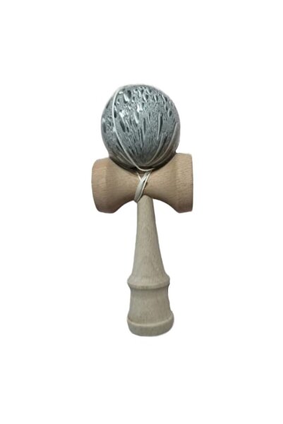 OEM Kendama skill toy, wooden, Best, 18 cm, grey