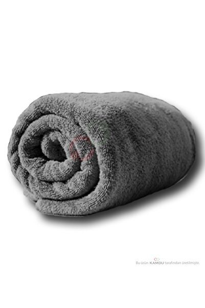 Tusebu Набір з 2 сірих рушників з м'якою текстурою, висока поглинаюча здатність бавовни