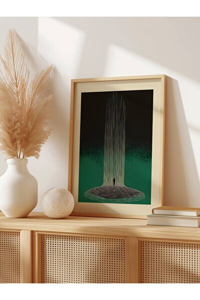 Patika Poster – Işığın Çağrısı | Çerçeveli Poster | Modern Duvar Dekoru | Tablo