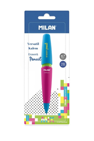 Milan Capsule Serisi Versatil Kalem Silgili - (0.7MM)