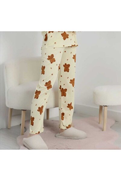 IŞILDA FASHION Pantaloni de pijama cu model pentru damă