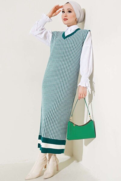 EGELİMODA Long Tesettür Kazayaği Salopet