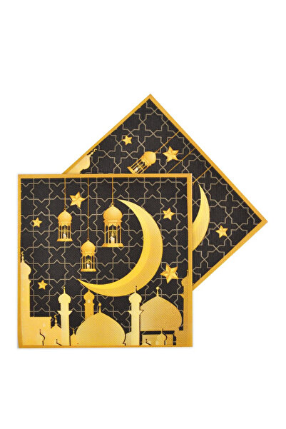 parti pera Ramazan Temalı Desenli Peçete 16 Adet 33*33 cm