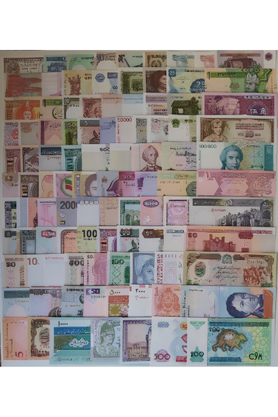 PM YABANCI KAĞIT PARA KOLEKSİYONU