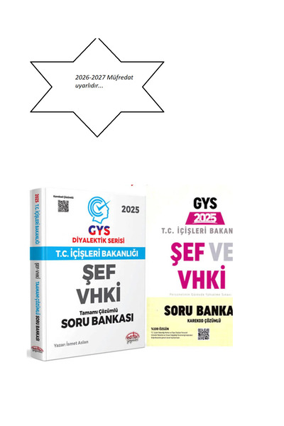 Editör Yayınevi 2026-27 Editör GYS İçişleri Bakanlığı ŞEF ve VHKİ Görevde Yük...