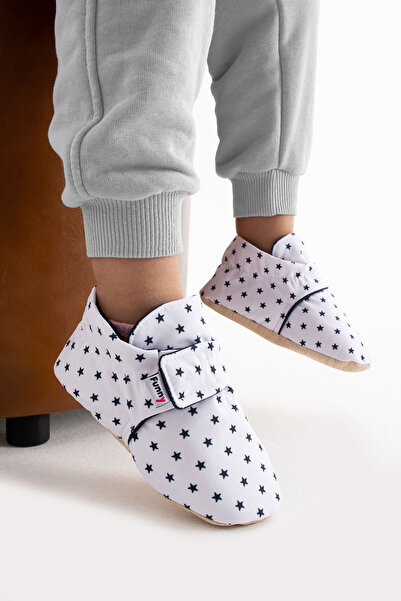 Funny Baby Patterned Cotton Comfortable Slippers Flexible Ergonomic Soft Sole Special Design Organic Comfortable H