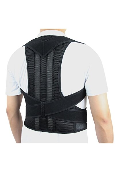 OEM Posture Corrector for Spine, Back and Shoulders - Black, Unisex, Size XL