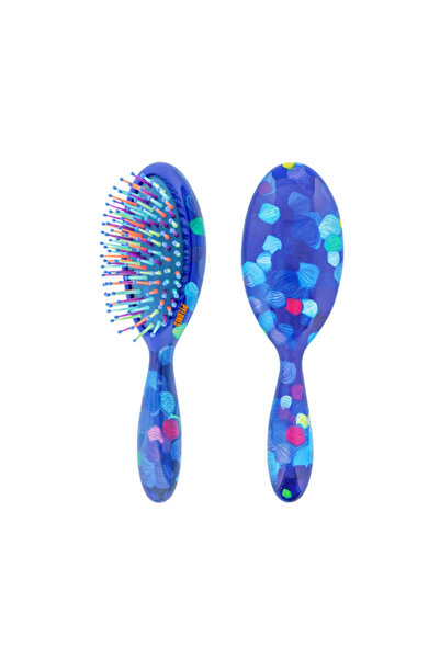 Pylones Hair Brush | Small - Lady Pop (Blue Palette)