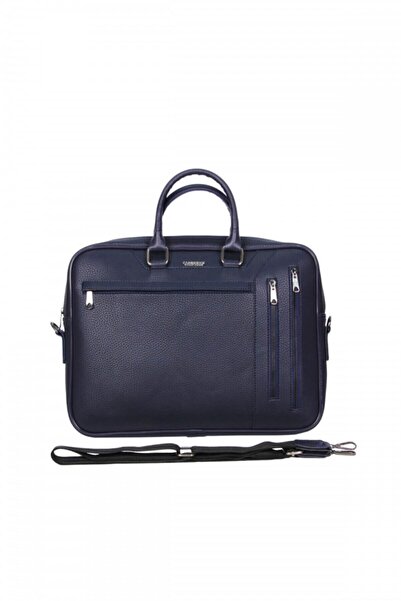 qitap حقيبة جلدية زرقاء داكنة Plevr50072