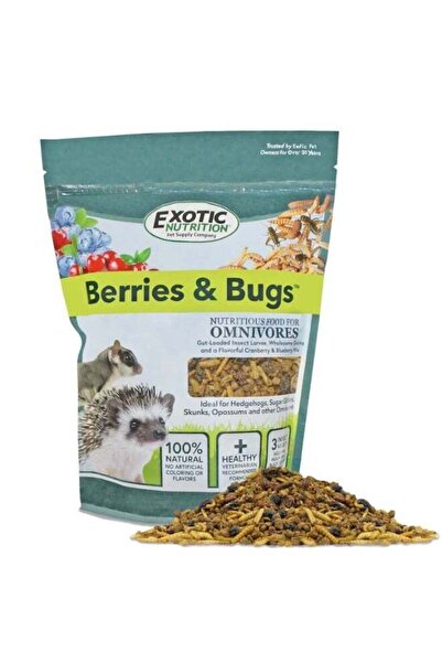 Exotic Nutrition Berries And Bugs 1.5 LB