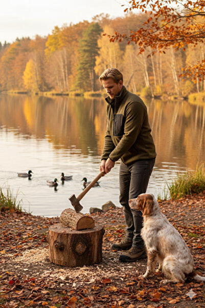 KLY Ανδρικό μπουφάν με φερμουάρ από φλις για εξωτερικούς χώρους – Ζεστό, 3 τσέπες, αθλητικό φλις με απαλή υφή (M–2XL)