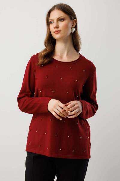 Onteks 65371 KAZAK İNCİLİ SIFIR YAKA