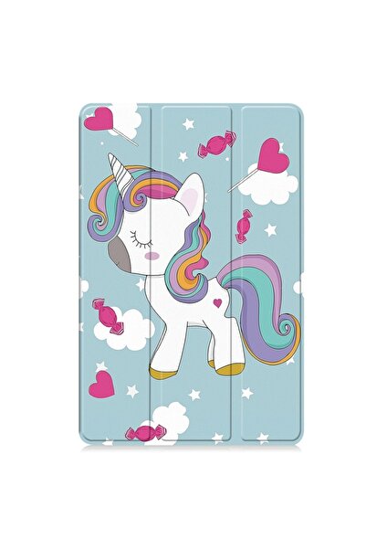 SKYDDAR INNOVATION Tablet case for Samsung Galaxy Tab S11 Ultra, Multi-Angle support, FoldPro, Unicorn, set sticker