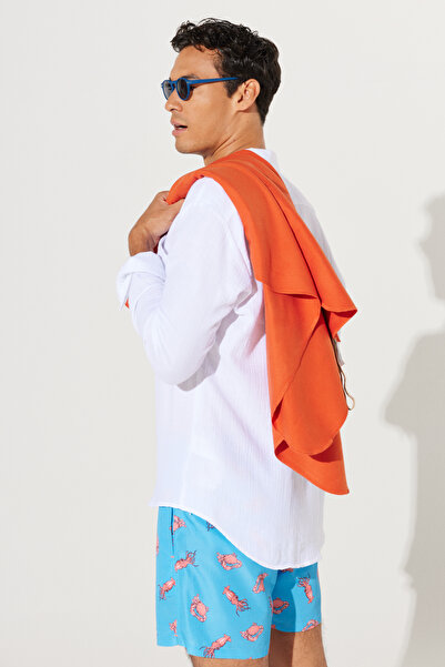 AC&Co / Altınyıldız Classics Tile-Grey-Water Green 3-Pack Microfiber (80 cm X 150 cm) Beach Towels