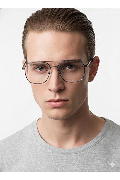 LUNOX Silvester Metal Blue Light Filter Computer Screen Glasses