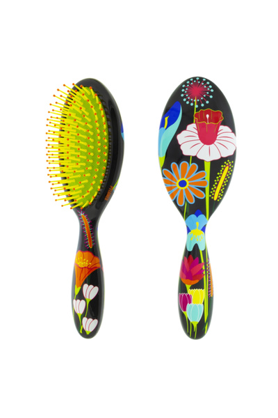 Pylones فرشاة الشعر |   بلاك - ليدي بوب (جاردين فلوري)