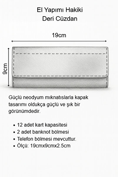 Colermi Genuine Leather Magnetic Flip Card Holder & Wallet – 12 Card Capacity, with Phone and Coin Compartment