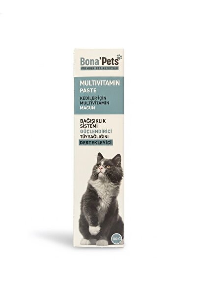 bona pets Bona’Pets Kediler İçin Bağışıklık Sistemi Güçlendirici Multivitamin...