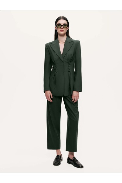 Nocturne Kurdele Detaylı Vatkalı Ceket