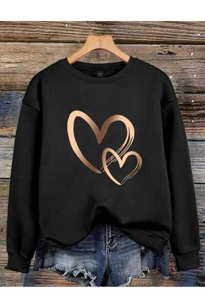 Hunors Sportswear & Company سويت شيرت كالارت مطبوع موديل للجنسين مصنوع من الق...